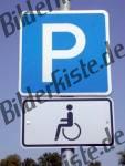 Sign handicapped parking