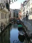 Wasserstrasse in Venedig