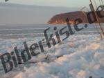 Landschaft zugefrorene K�ste
