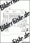 Kindergarten mit 2 frhlichen Kindern