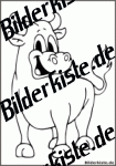 Lachender Stier