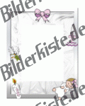 Taufe eines M�dchens (Hochformat)