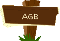 Button: AGB, gedrückt