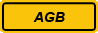 Button: AGB, gedrückt