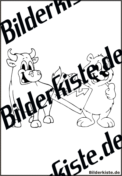 Ein Br und ein Stier